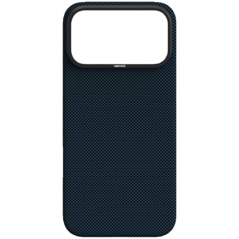 Handyhülle für iPhone 17 Pro Max, YAXO Aramid Fiber Ultra Slim mit MagSafe, Blau
