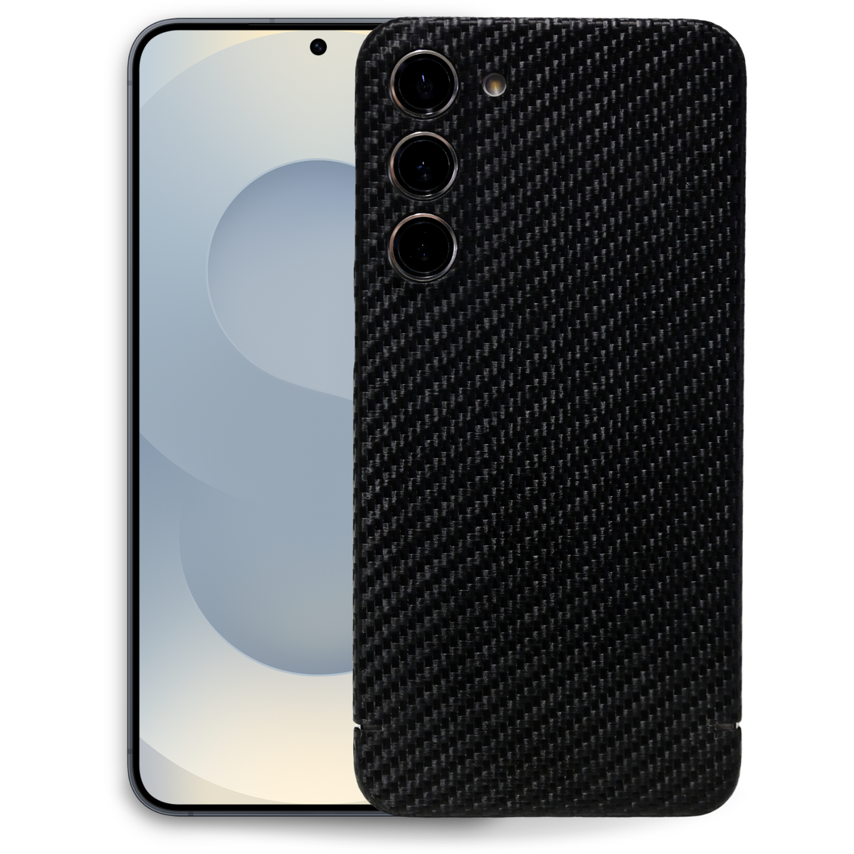Schutzhülle für Galaxy S26 Plus Nevox CarbonSeries, Schwarz