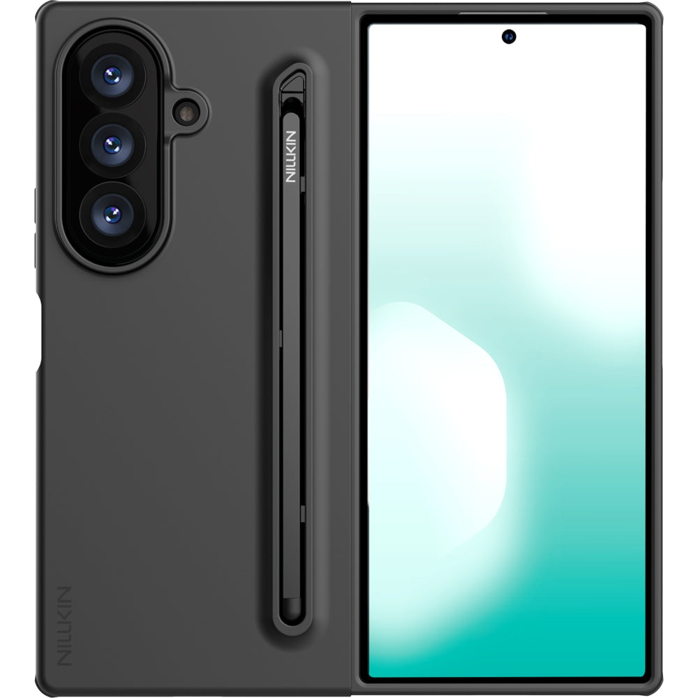 Schutzhülle mit Stift für Galaxy Z Fold8 Ultra, Nillkin Flex Pure Fold Case, Schwarz