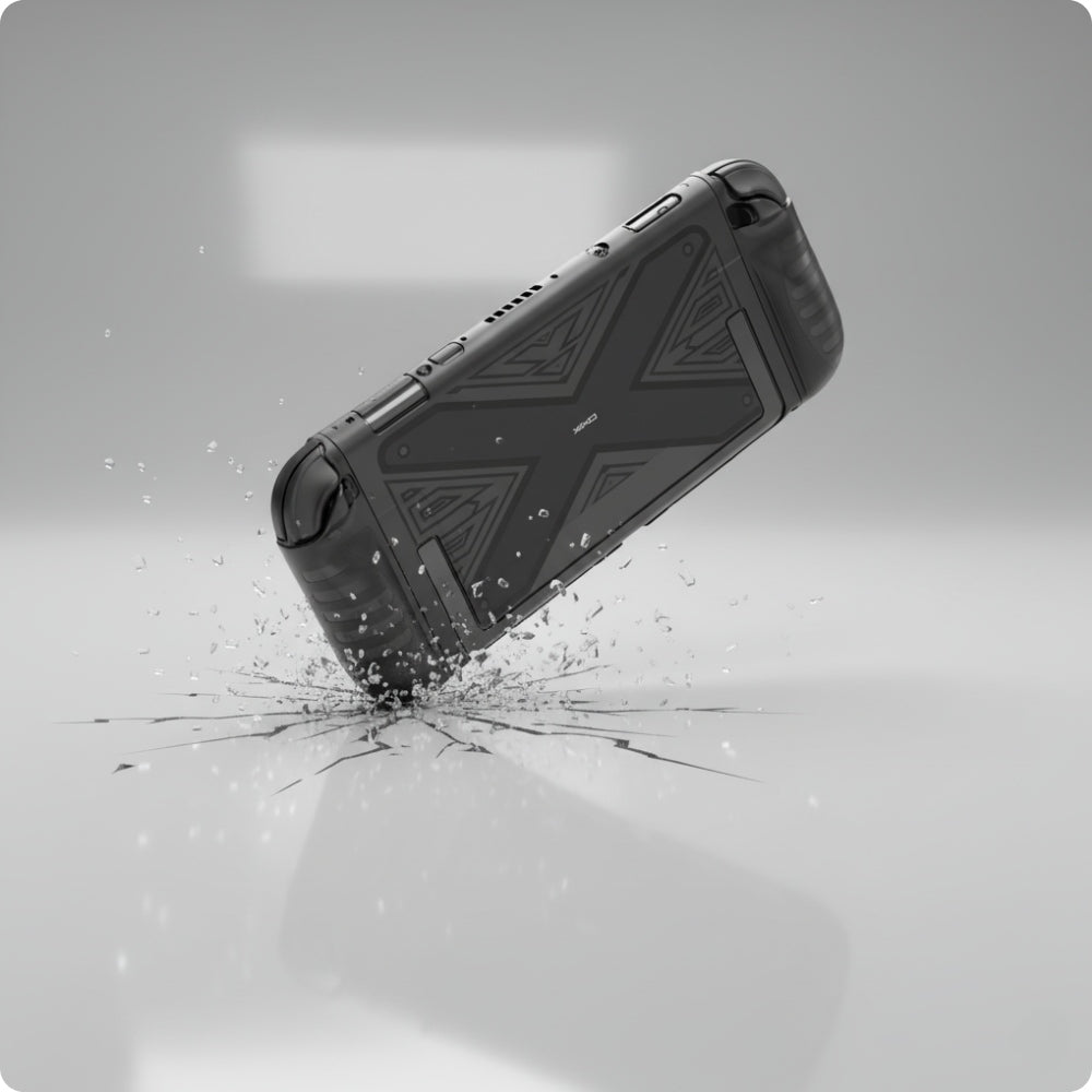 Schutzhülle YAXO Pyxis für Nintendo Switch / Switch 2, Schwarz (4/8)