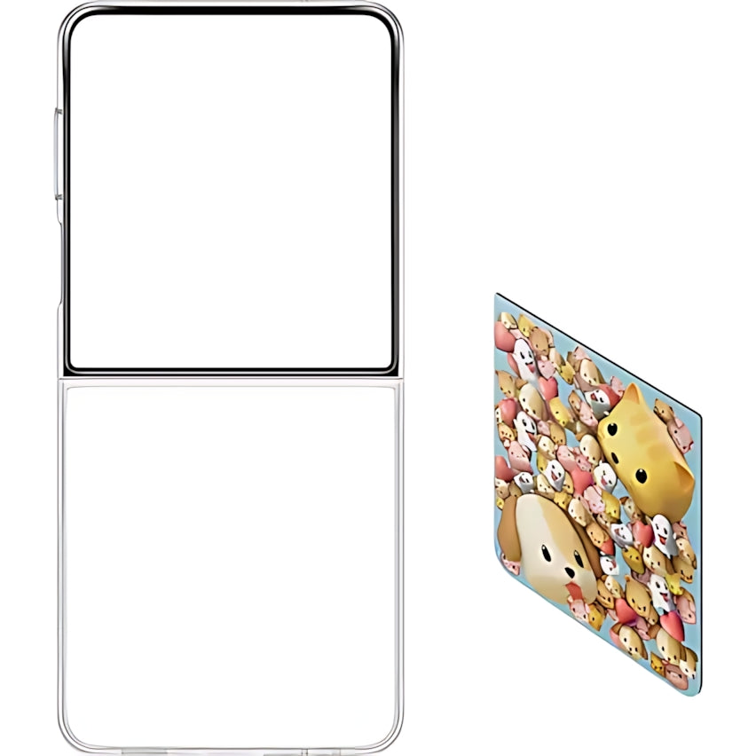 Schutzhülle Samsung Flipsuit für Galaxy Z Flip7, Transparent