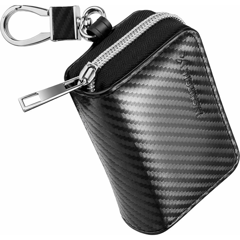Schutzhülle Faradayscher Käfig Wozinsky WBS-20 RFID Pouch Keyless RFID Signal Blocker Case, Schwarz