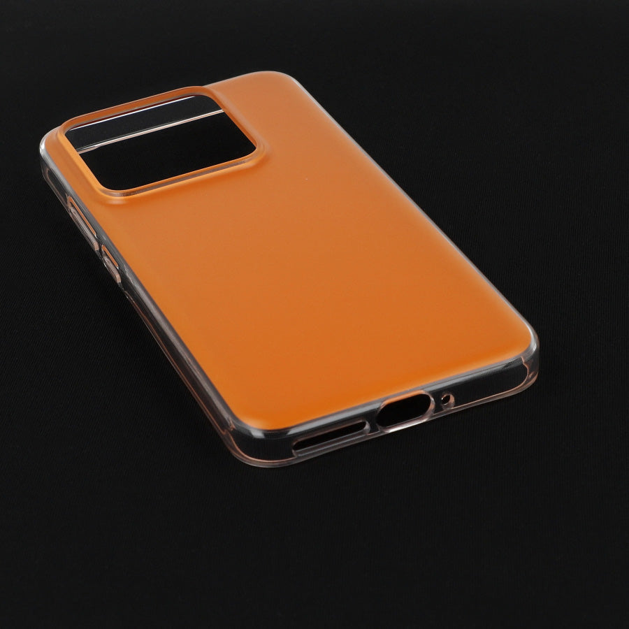 Schutzhülle für Xiaomi 14, AlwaySmart TPU Colorful Case, Orange