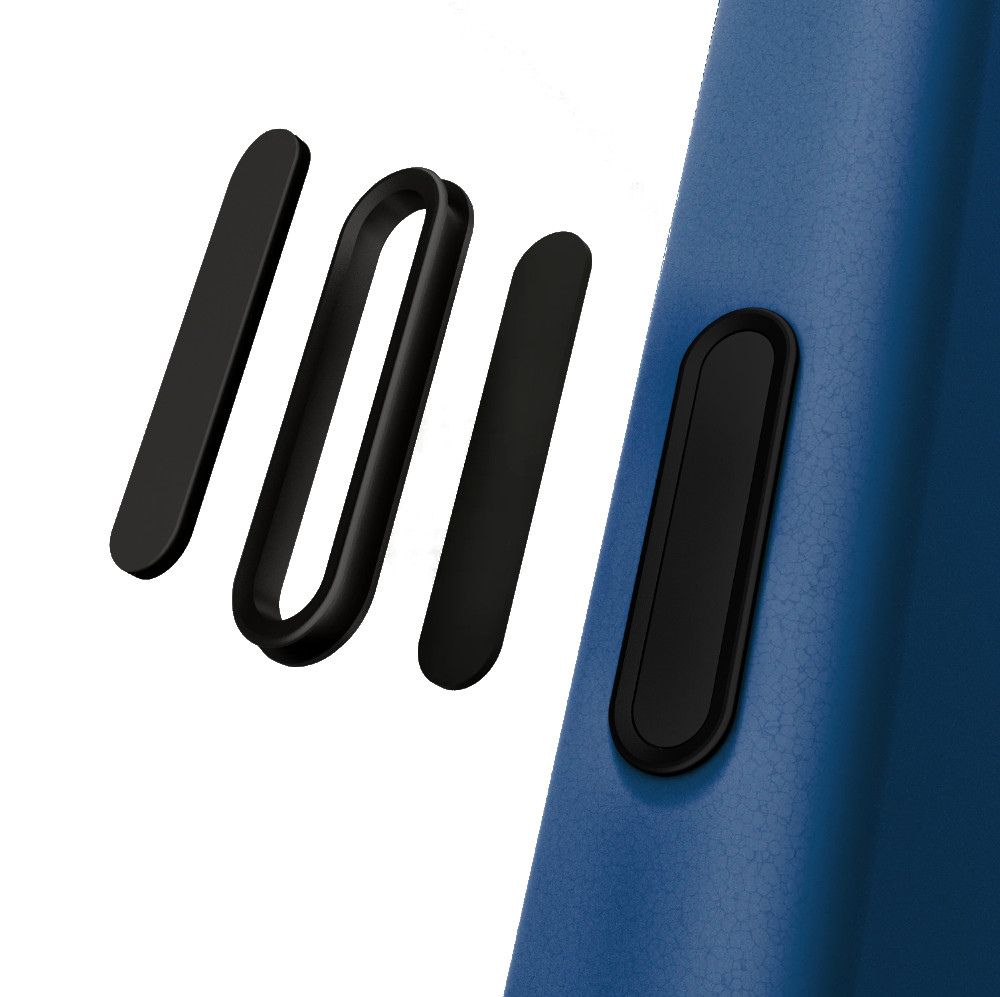 Handyhülle für iPhone 17 Pro Max, YAXO Leather Gear Slim Case MagSafe, Blau
