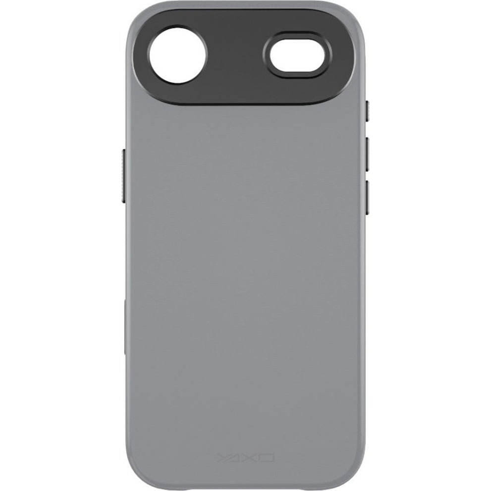 Handyhülle für iPhone Air, YAXO Leather Gear Slim Case MagSafe, Grau