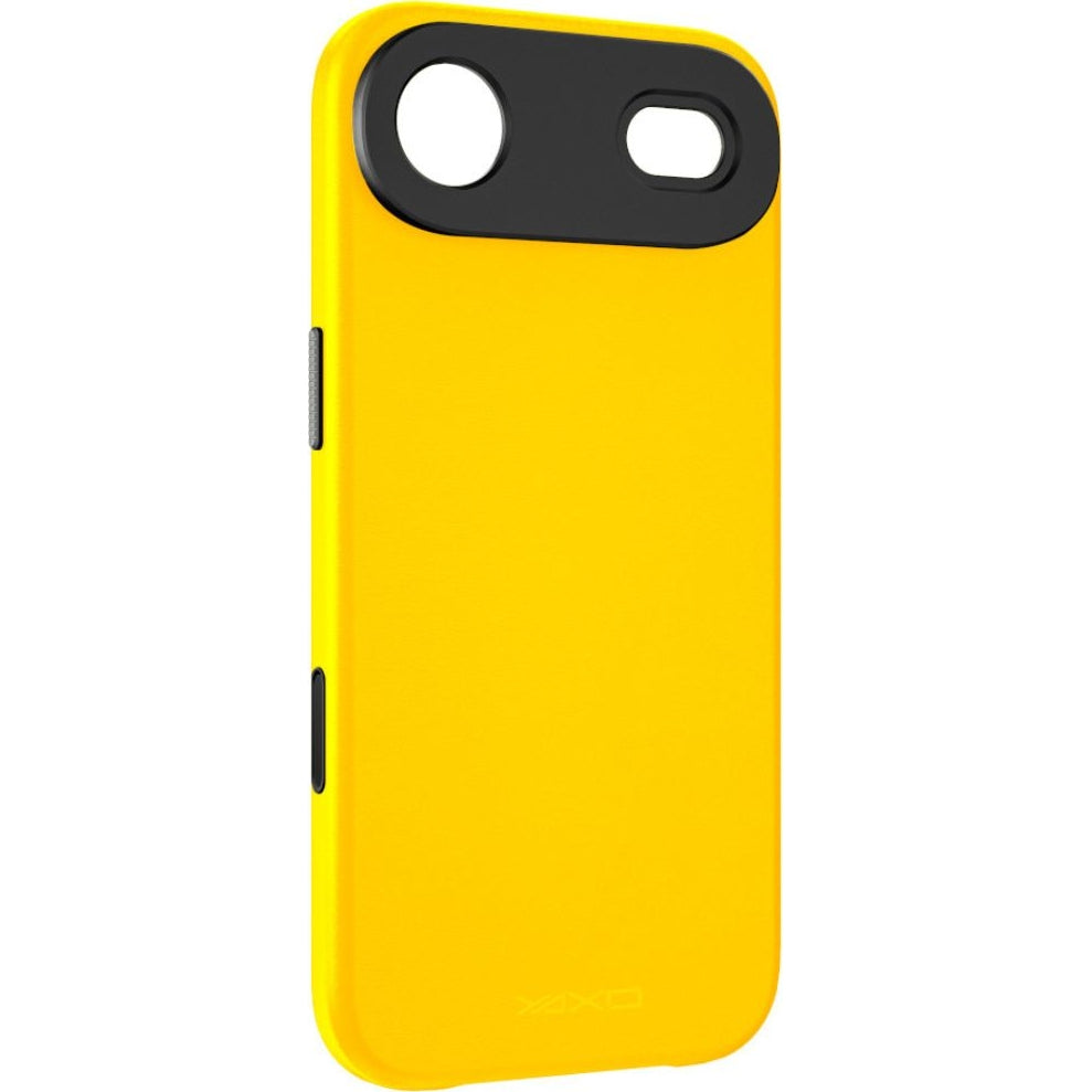 Handyhülle für iPhone Air, YAXO Leather Gear Slim Case MagSafe, Gelb