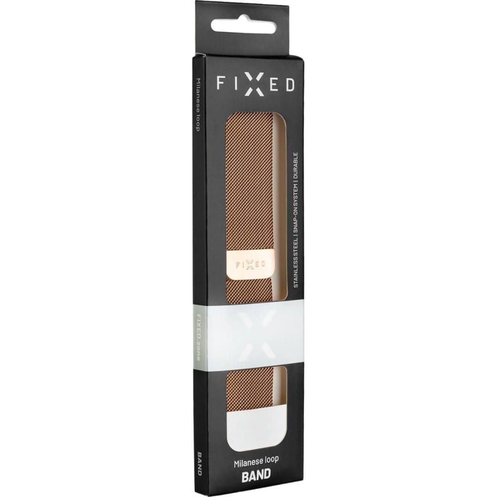 Armband Fixed Mesh Strap für Apple Watch 42/41/40/38 mm, Rosegold