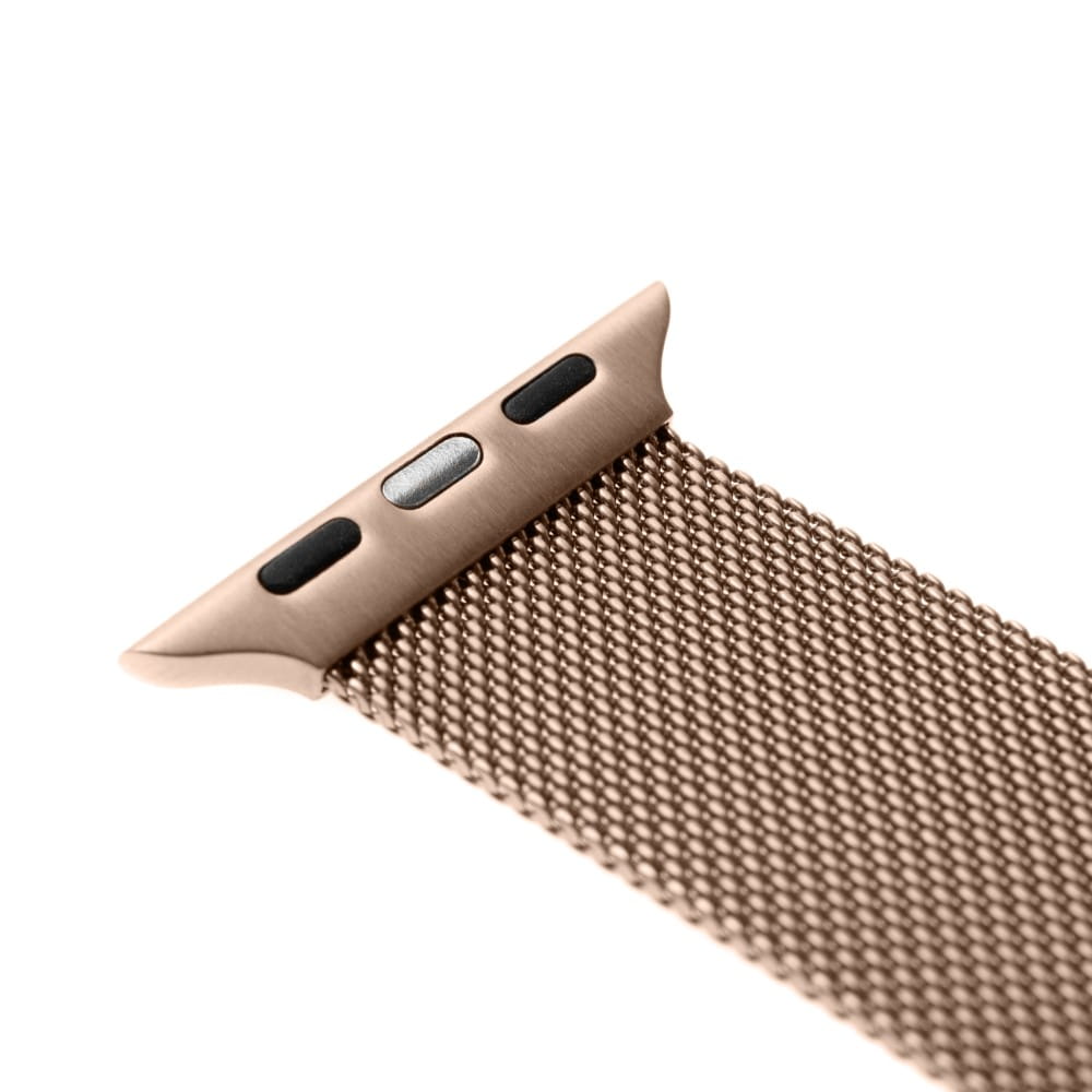 Armband Fixed Mesh Strap für Apple Watch 42/41/40/38 mm, Rosegold