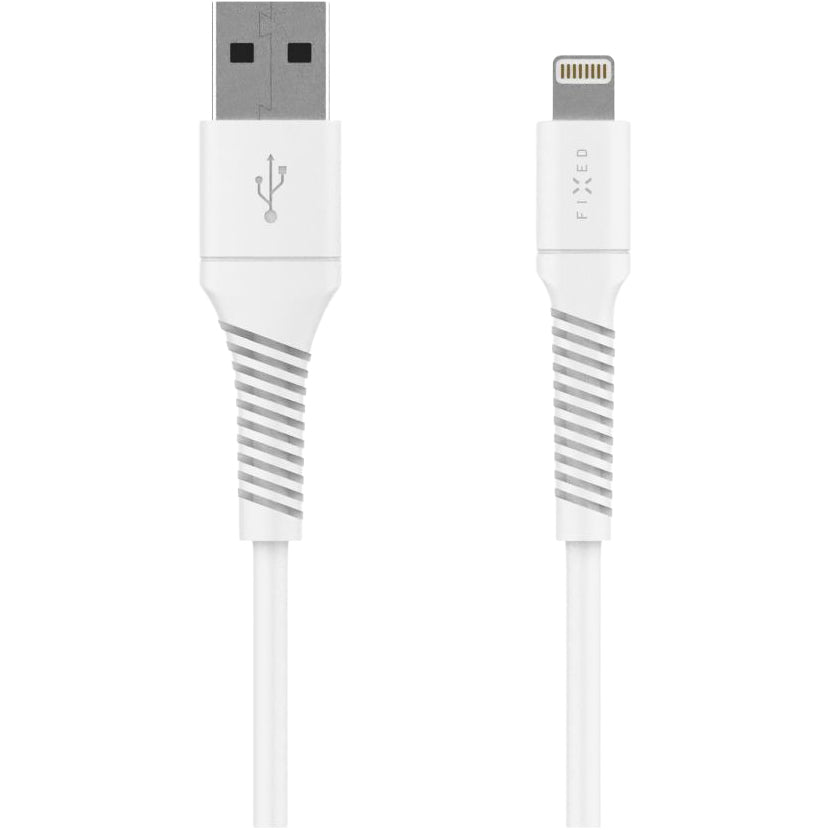 Kabel USB-A auf Lightning, 12W 2A, 480 Mbps, Fixed Cable 1.2 m, Weiß