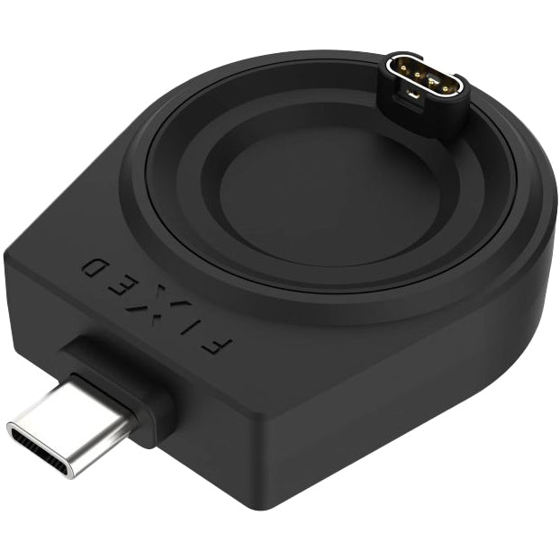 Ladegerät Fixed Charging Adapter for Powerstation Uni für Garmin Fenix / Epix / Forerunner / Venu / Enduro, Schwarz