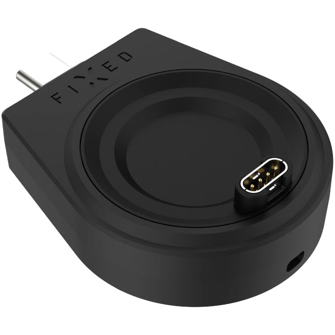 Ladegerät Fixed Charging Adapter for Powerstation Uni für Garmin Fenix / Epix / Forerunner / Venu / Enduro, Schwarz