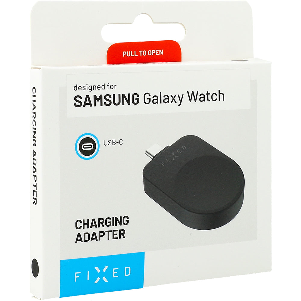 Ladegerät Fixed Charging Adapter for Powerstation Uni für Samsung Galaxy Watch 3 / 4 / 4 Classic / 5 / 5 Classic / 6 / 6 Classic / 7 / Active / Active 2 / Ultra, Schwarz