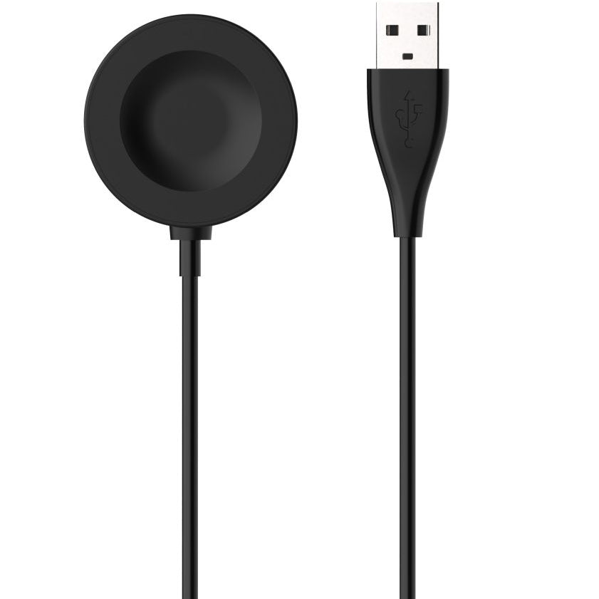 Induktives Ladegerät für Huawei Watch GT 5/5 Pro/4/ 4 Pro/3/3 Pro/2 Pro, Fixed Charging Cable, USB-A, 3W, Schwarz