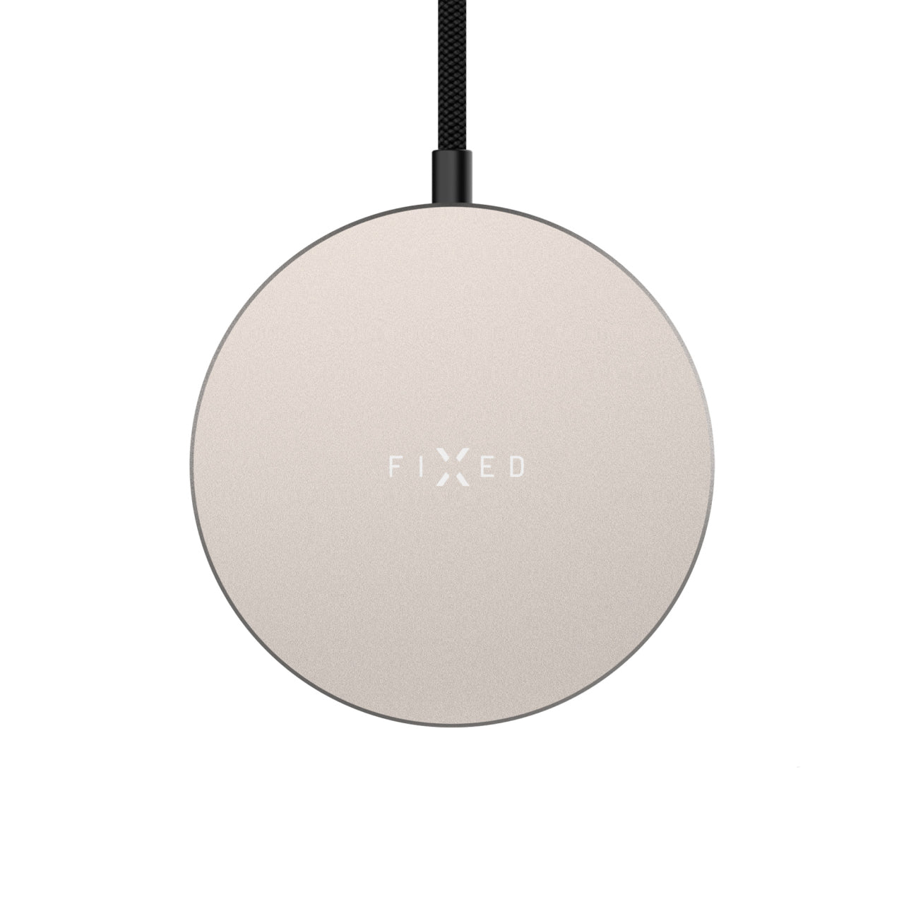 Induktionsladegerät mit Qi2.2 25W für MagSafe, Fixed Charger MagPad Slim, Beige-Grau
