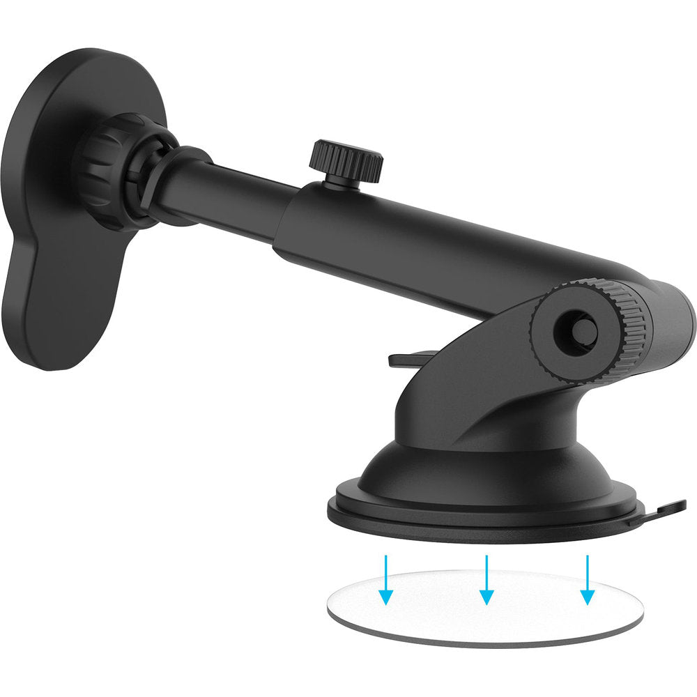 Selbstklebendes Silikonpad für Autohalterung für das Armaturenbrett, Fixed Disc Adhesive Pad, Transparent