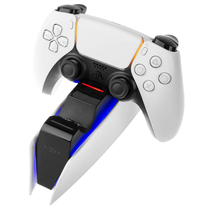 Dockingstation für PlayStation 5 DualSense Controller, Fixed Charger, Schwarz-Weiß