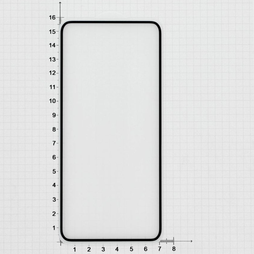 Gehärtetes Glas für Huawei Nova 11 SE/12 SE, Fixed Full Cover 2.5D Tempered Glass, mit Schwarzen Rahmen