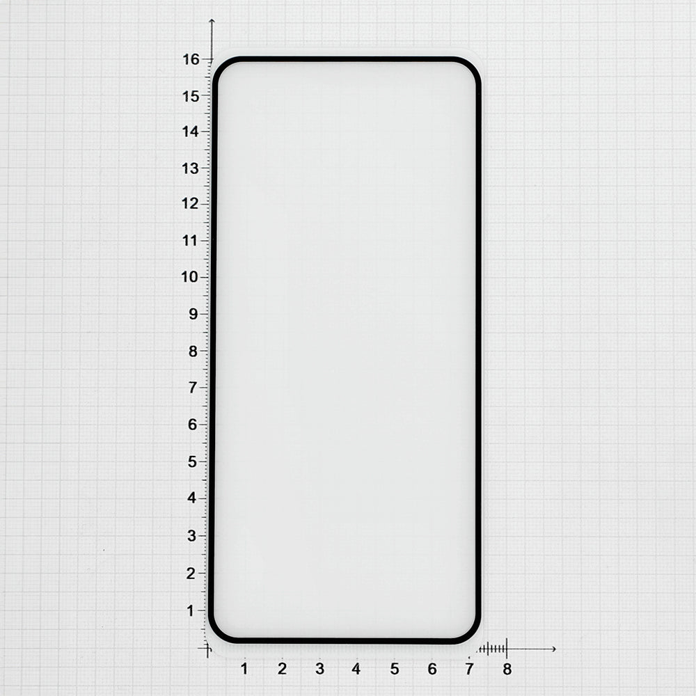 Gehärtetes Glas für Nothing Phone (3a) / (3a) Pro, Fixed Full Cover 2.5D Tempered Glass, Schwarzen Rahmen