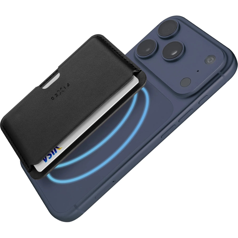 Kartenetui mit MagSafe, Fixed MagWallet Slim, Schwarz