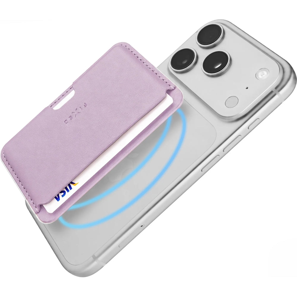 Kartenetui mit MagSafe, Fixed MagWallet Slim, Violett