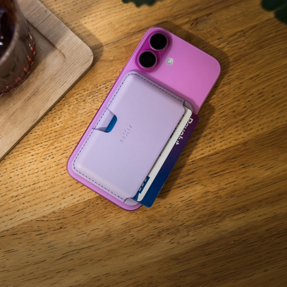 Kartenetui mit MagSafe, Fixed MagWallet Slim, Violett