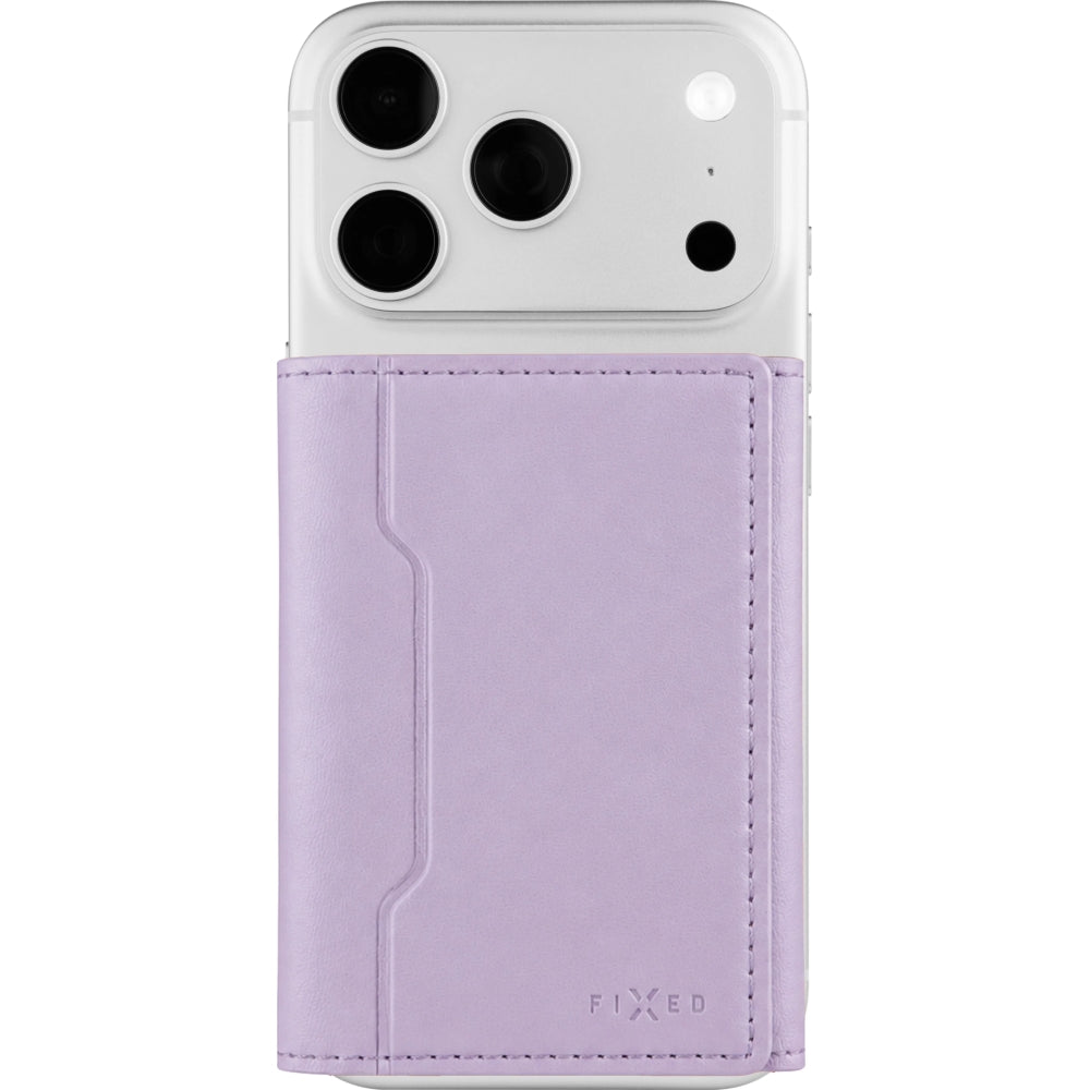 Kartenhalter für MagSafe, Fixed Mag Wallet Trifold, Violett