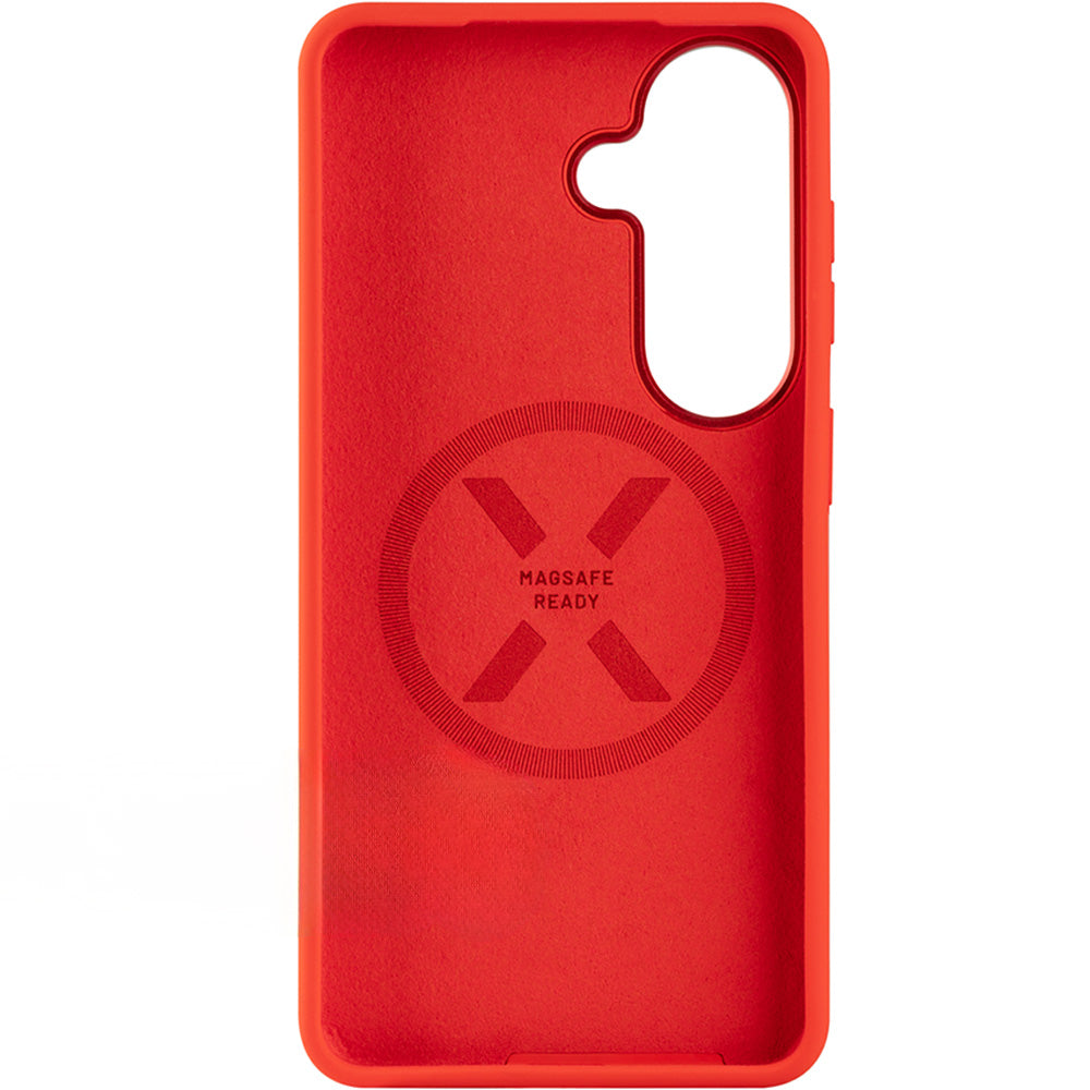 Handyhülle für Galaxy S26, Fixed MagFlow mit MagSafe, Rot