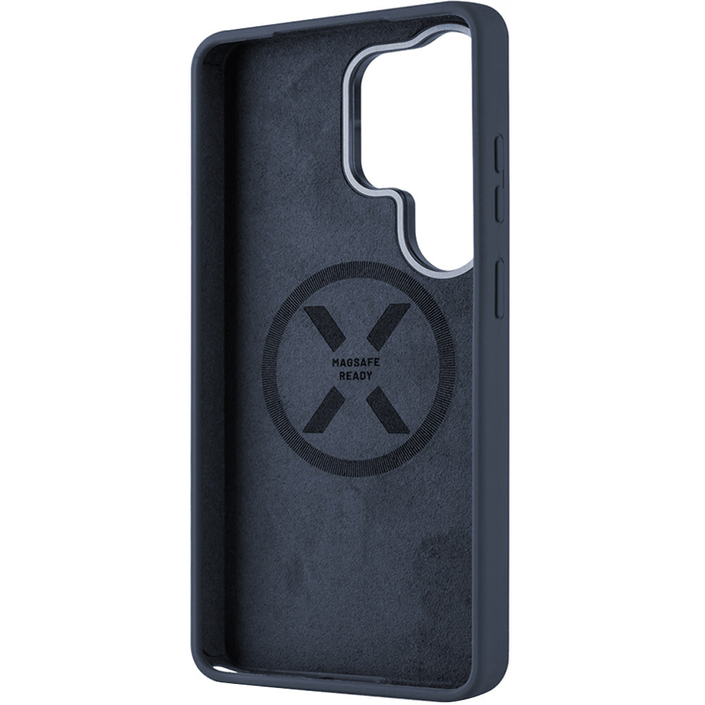 Handyhülle für Galaxy S26 Ultra, Fixed MagFlow mit MagSafe, Dunkelblau