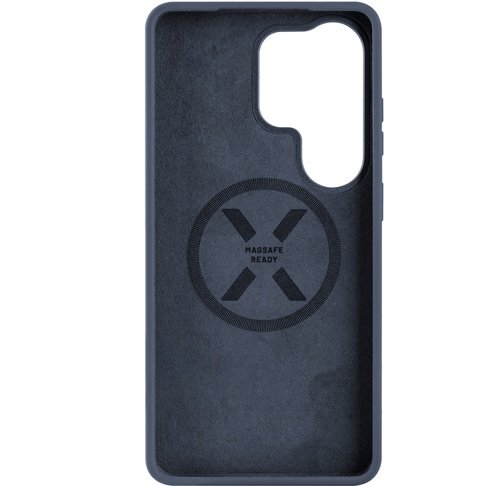 Handyhülle für Galaxy S26 Ultra, Fixed MagFlow mit MagSafe, Dunkelblau