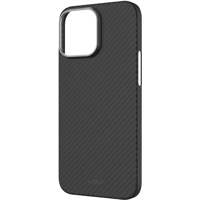 Handyhülle für iPhone 16 Pro Max, Fixed MagVelar mit MagSafe, Schwarz