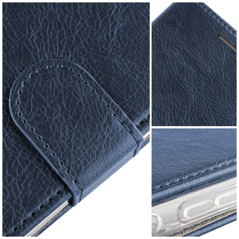 Handyhülle für iPhone 16 Pro, Fixed Book Case Opus, Dunkelblau