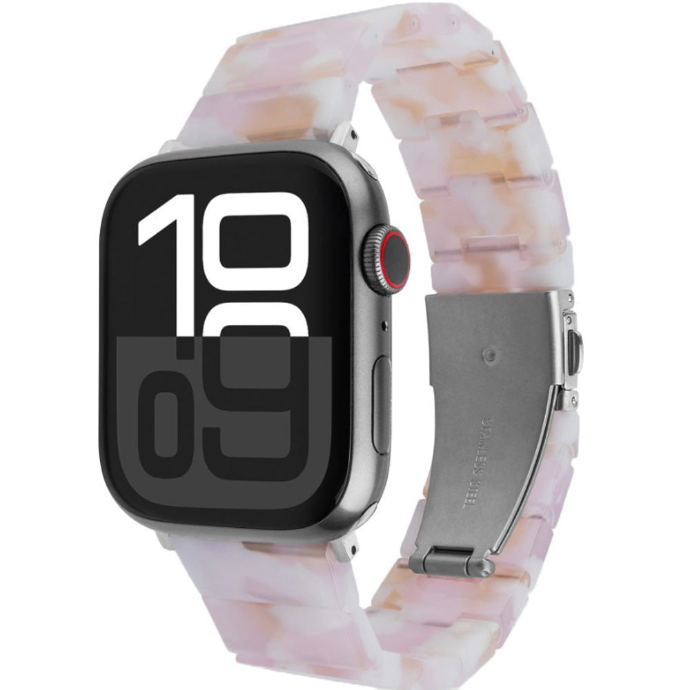Armband für Apple Watch 42/41/40/38 mm, Fixed Resin, Perl-Rosa