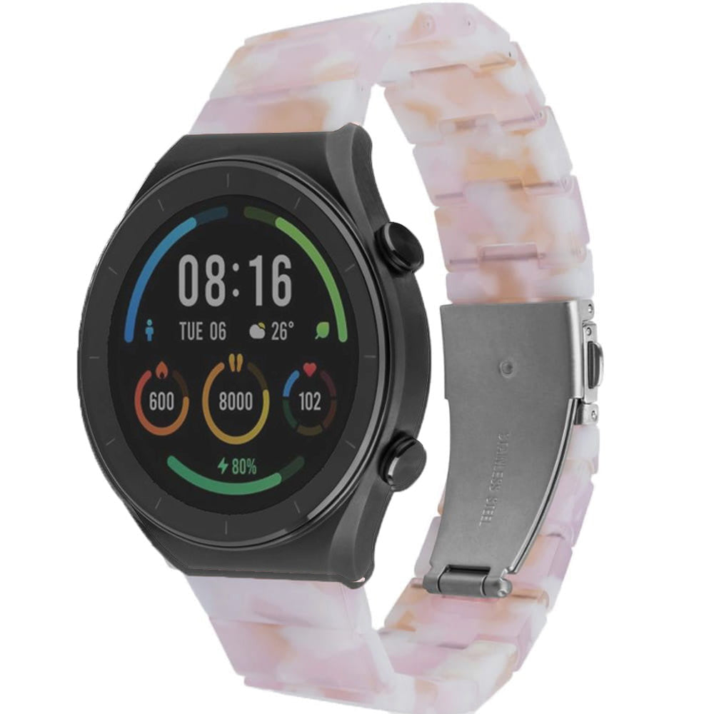 Armband für Smartwatch, QuickRelease 20 mm, Fixed Resin, Perl-Rosa