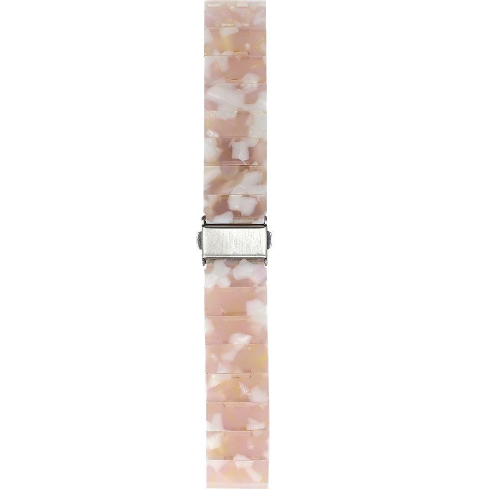 Armband für Smartwatch, QuickRelease 20 mm, Fixed Resin, Perl-Rosa