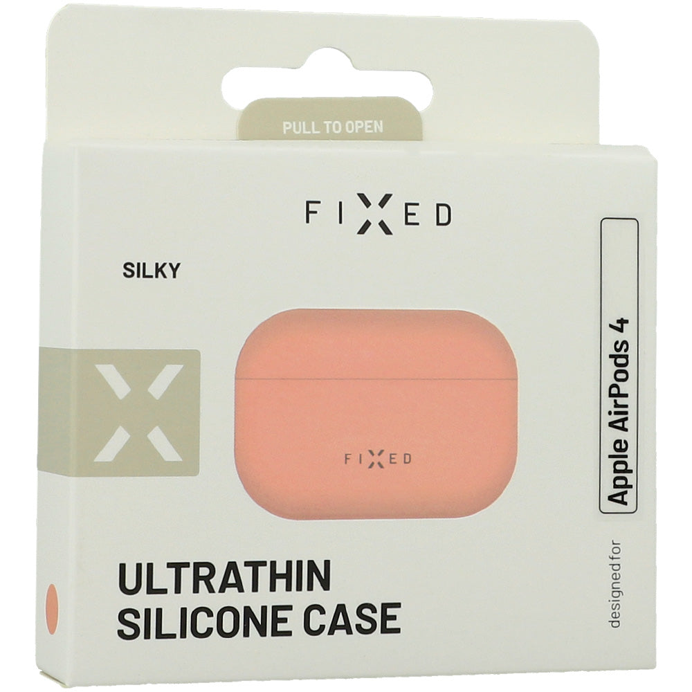 Schutzhülle für AirPods 5 / 4, Fixed Silky, Rosa