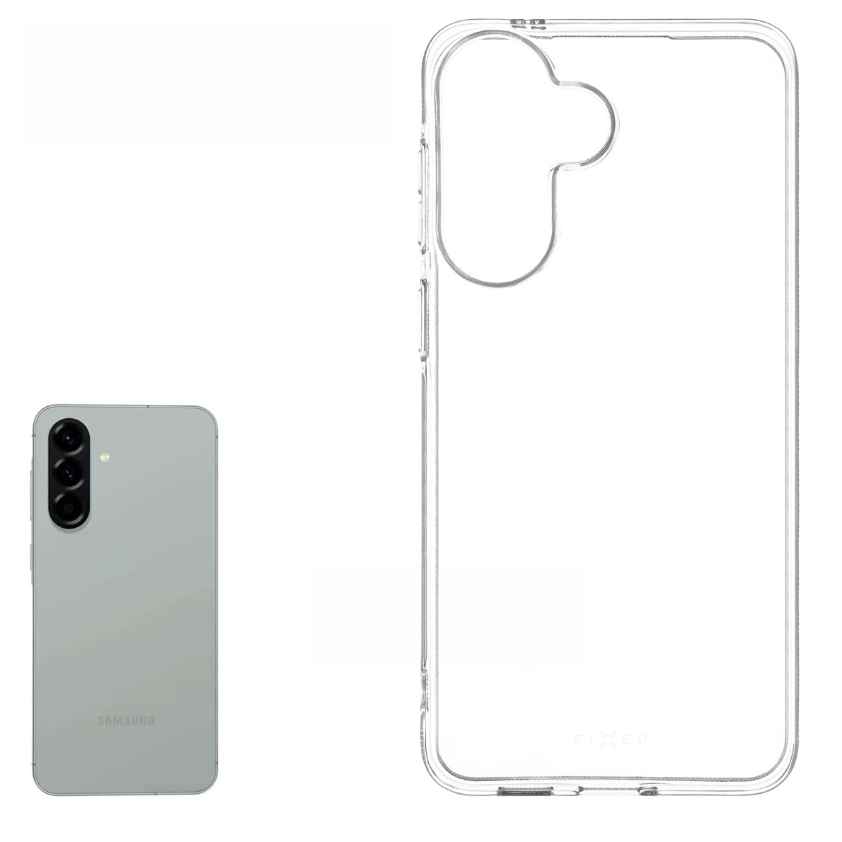 Handyhülle für Galaxy A57 5G, Fixed Story AntiUV TPU, Transparent