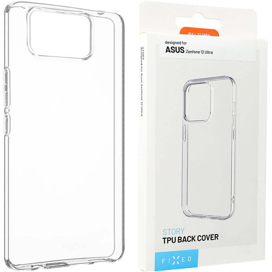 Handyhülle für Asus Zenfone 12 Ultra, Fixed Story, Transparent
