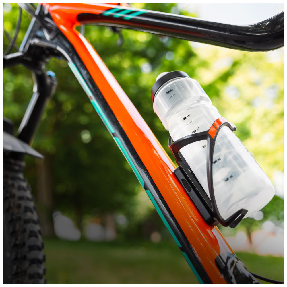 Diskreter Fahrrad-Ortungsgerät Fixed Tag Bikee mit Find My-Unterstützung, Schwarz