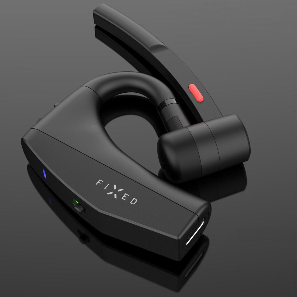 Kabelloser Kopfhörer, Bluetooth 5.2, ENC, Fixed Talk Pro, Schwarz