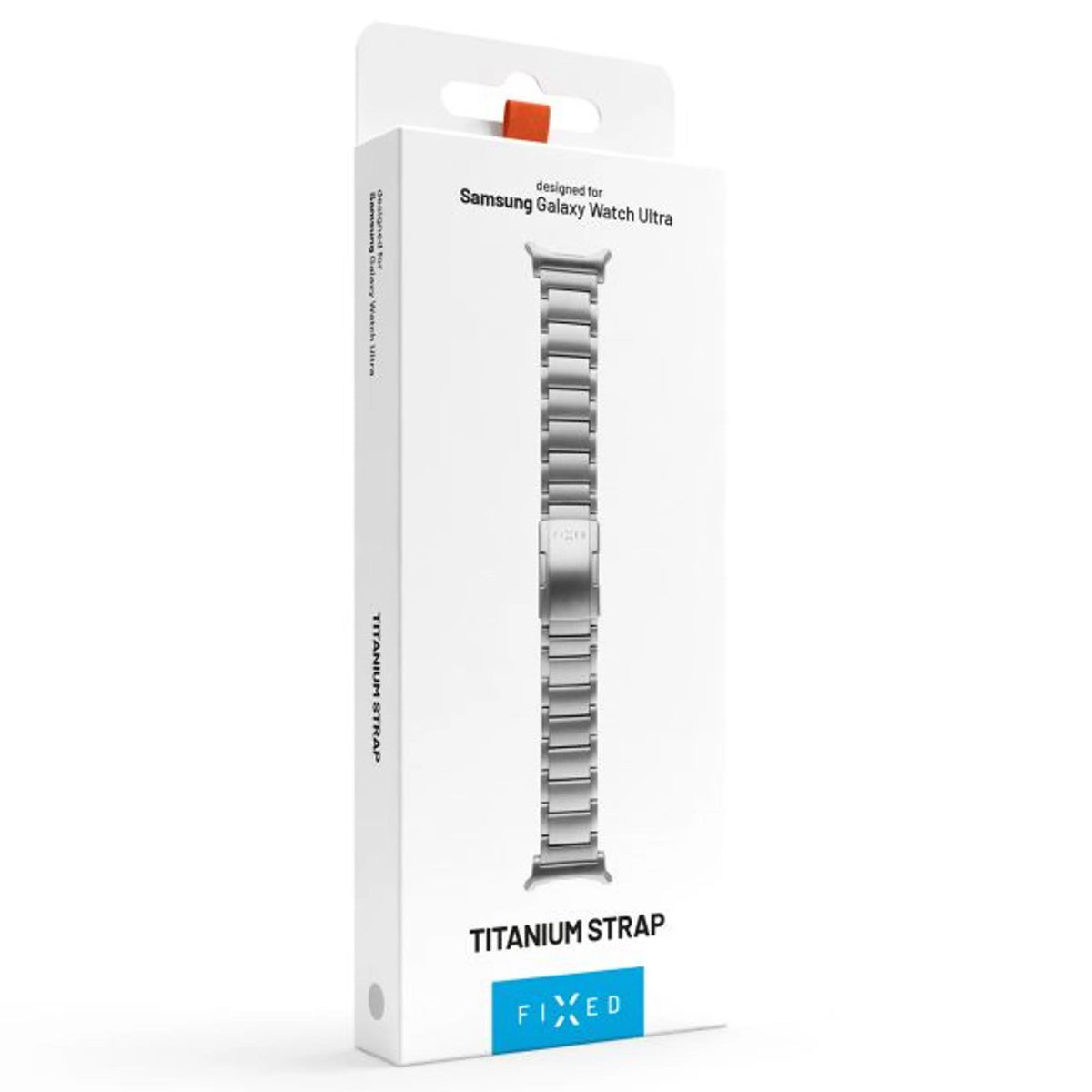 Armband Fixed Titanium Strap für Apple Watch 49/46/45/44 mm, Grau