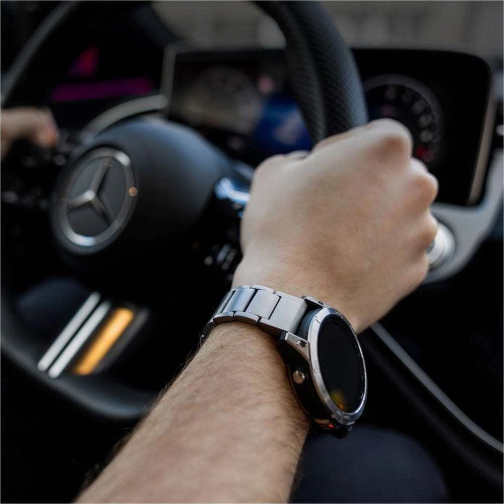 Armband Fixed Titanium Strap für Apple Watch 49/46/45/44 mm, Grau