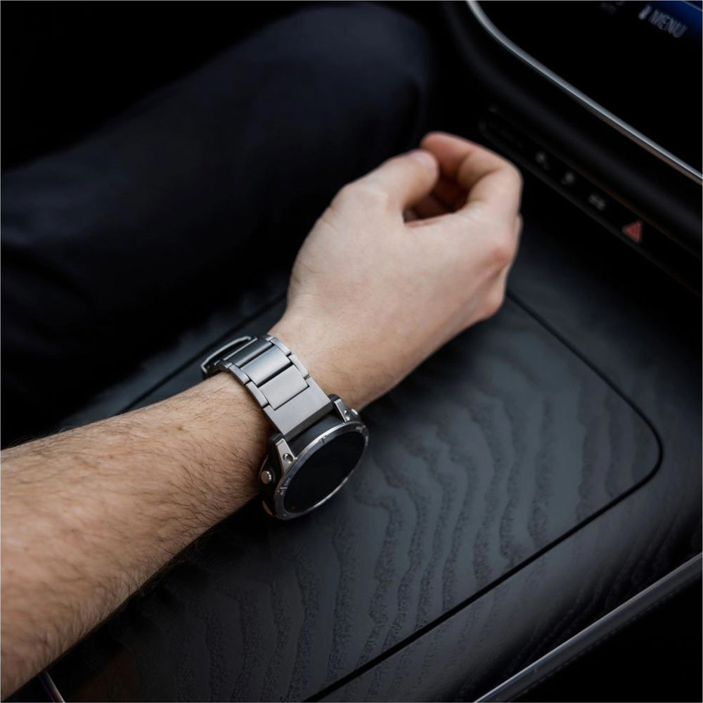Armband Fixed Titanium Strap für Samsung Galaxy Watch Ultra 2 / Ultra, Grau