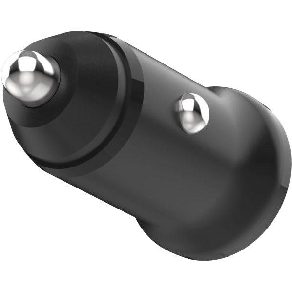 Autoladegerät mit USB-C PD 20W, Fixed Car Charger, Schwarz