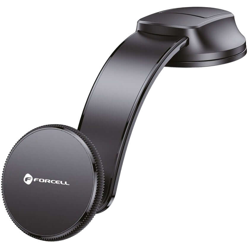 Autohalterung für Windschutzscheibe und Armaturenbrett, Magnetische für MagSafe, Forcell F-Grip MagFlex, Schwarz