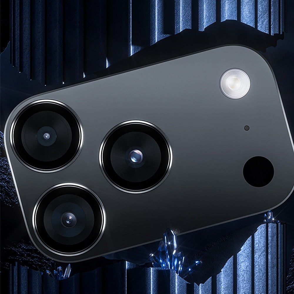 Kameraschutz für iPhone 17, Benks DR Sapphire Lens, Schwarz