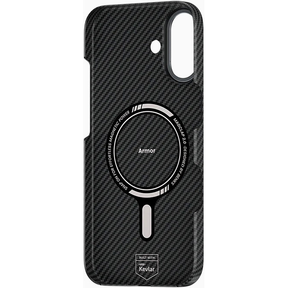 Handyhülle für iPhone 17, Benks Magnetic Armor Air 600D, Schwarz