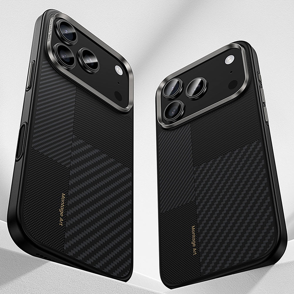 Handyhülle für iPhone 17 Pro Max, Benks Montage Armor Pro 600D+1500D, Schwarz
