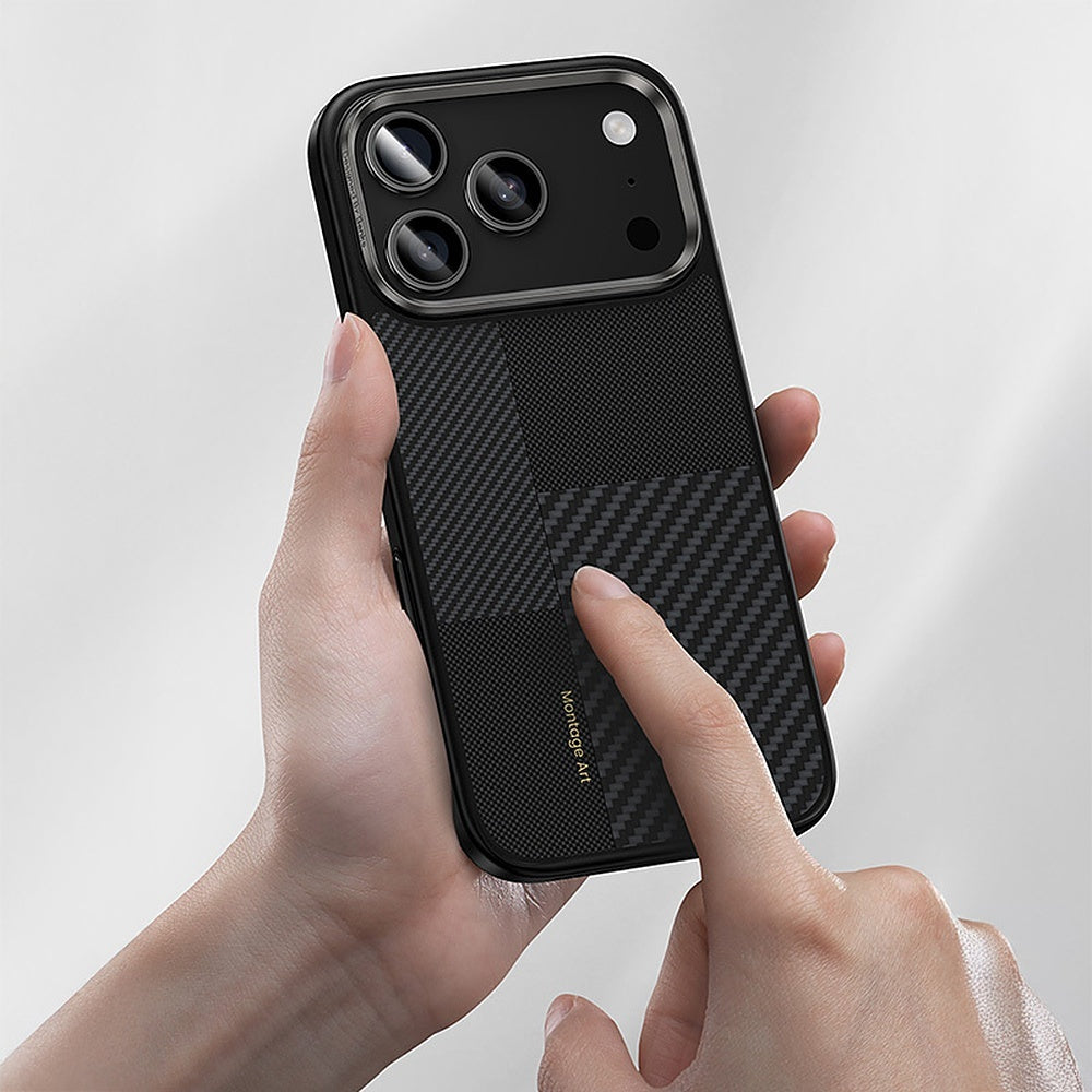 Handyhülle für iPhone 17 Pro, Benks Montage Armor Pro 600D+1500D, Schwarz