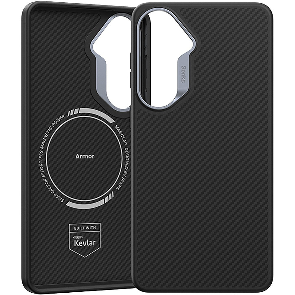 Handyhülle für Galaxy S26, Benks Magnetic Armor Pro 600D, Schwarz