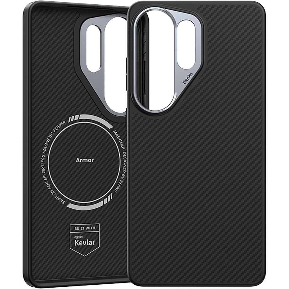 Handyhülle für Galaxy S26 Ultra, Benks Magnetic Armor Pro 600D, Schwarz
